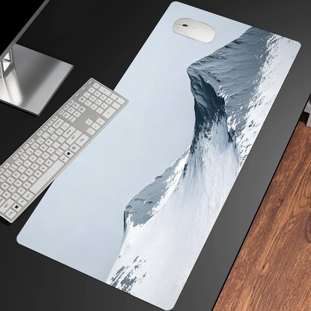 Gaming Accessories For Pc Setup - Mountain Snow Anti Slip Rubber Gaming