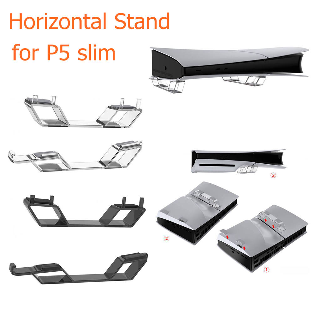 Gaming Accessories For Mobile - Horizontal Stand for PS5 Slim Digital/Disc