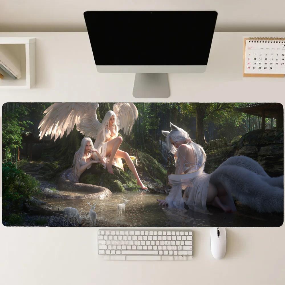 Forest girl Gaming Mats Extend - Gaming Accessories For Pc Setup recension och pris