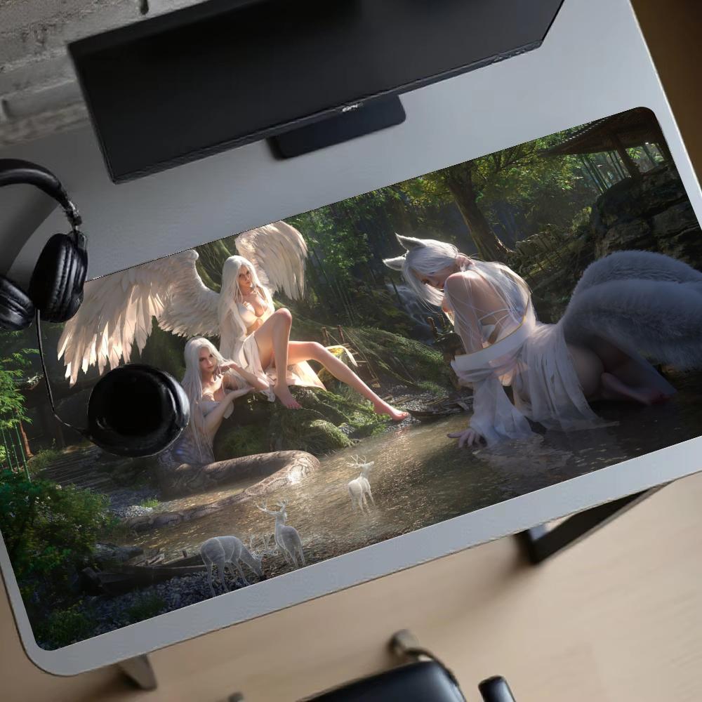 Forest girl Gaming Mats Extend - Gaming Accessories For Pc Setup recension och pris
