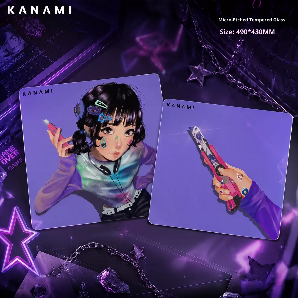 PAN Esports Kanami Nana Glass  - Gaming Accessories For Valorant recension och pris