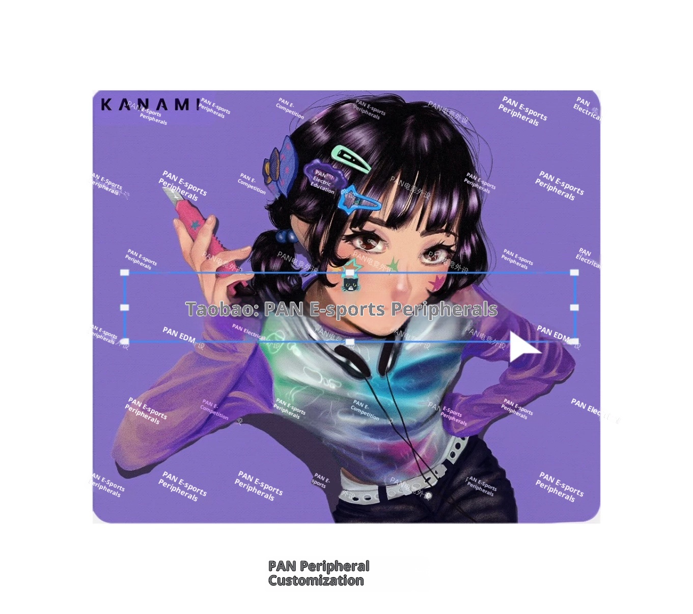 PAN Esports Kanami Nana Glass  - Gaming Accessories For Valorant recension och pris