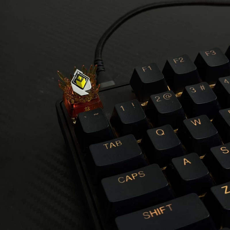 Valorant Theme Game Keycap Mec - Gaming Accessories For Valorant recension och pris
