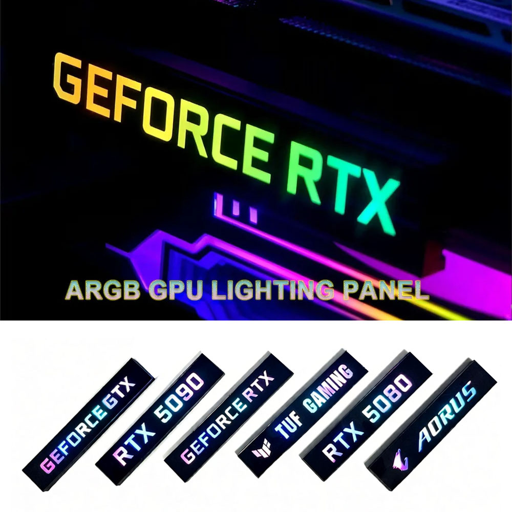 Video Card Lighting Panel For  - Gaming Accessories Rgb recension och pris