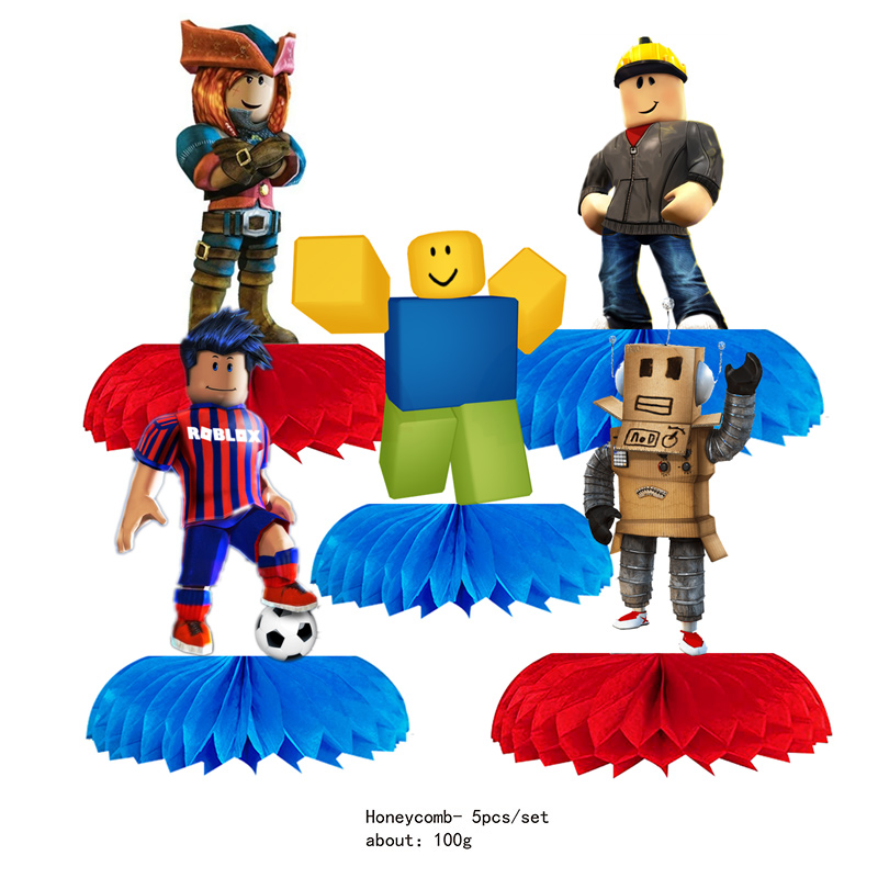 Robot Theme Birthday Party Pap - Gaming Accessories Roblox recension och pris