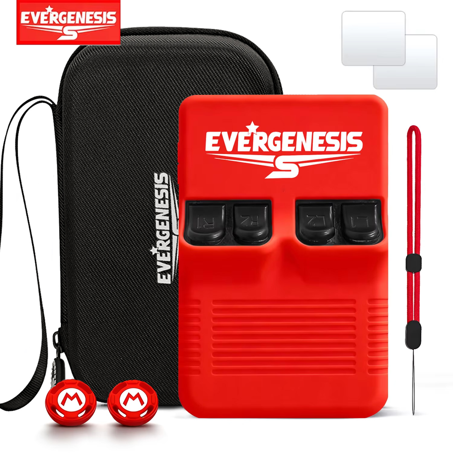 R36S Protective Case Set for R - Gaming Accessories For Mobile recension och pris