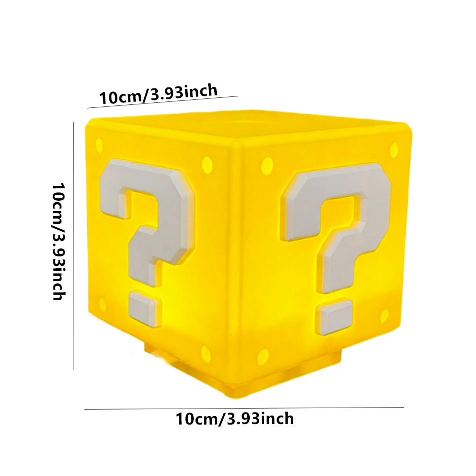 2026Question Block Lamp with S - Gaming Accessories Decor recension och pris