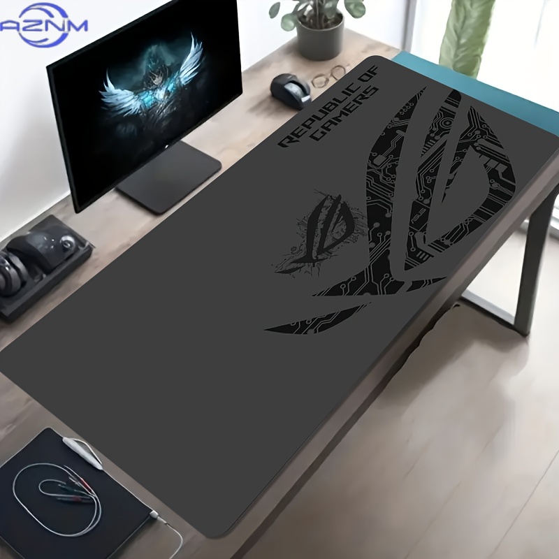 1pc Large Gaming Mouse Pad ROG - Gaming Accessories For Pc Setup recension och pris