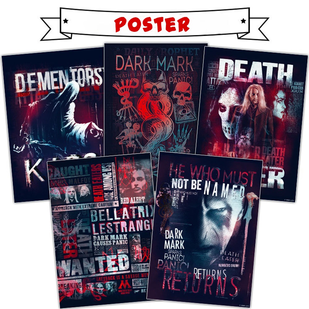 Genuine Harry Potter Posters H - Gaming Accessories Decor recension och pris