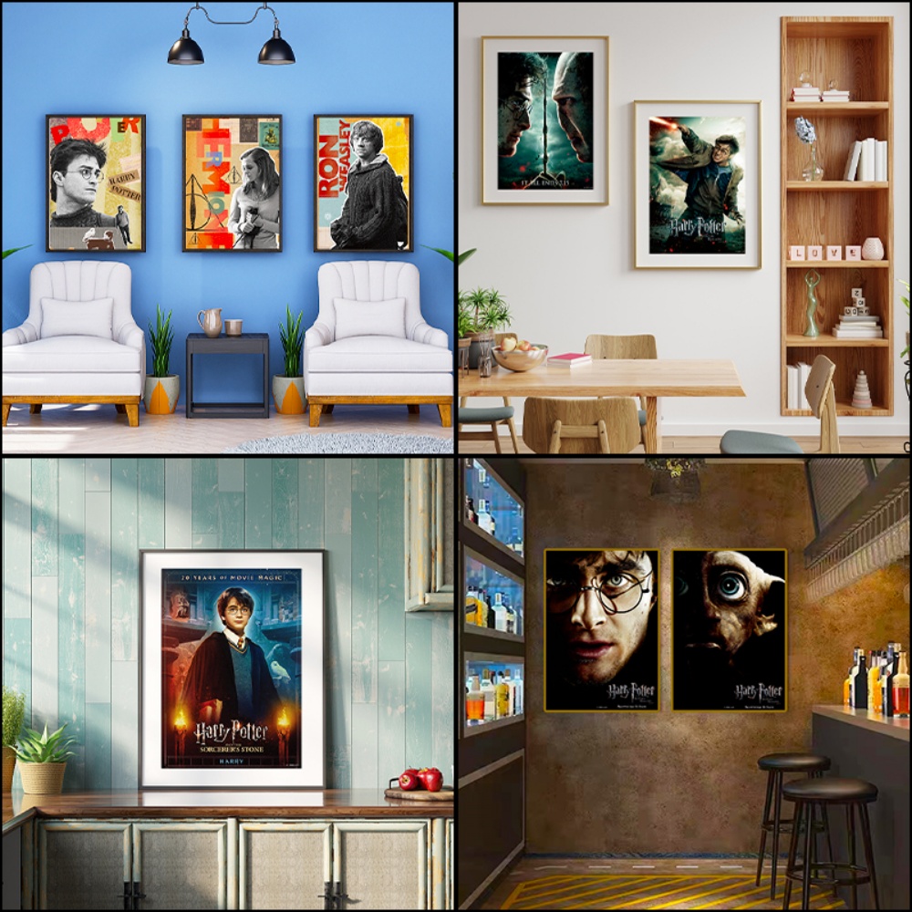 Genuine Harry Potter Posters H - Gaming Accessories Decor recension och pris