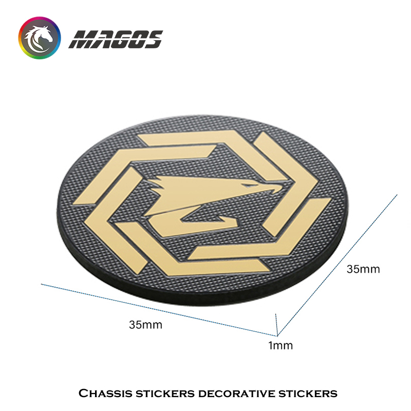 Computer Case Fan Metal Sticke - Gaming Accessories Rgb recension och pris