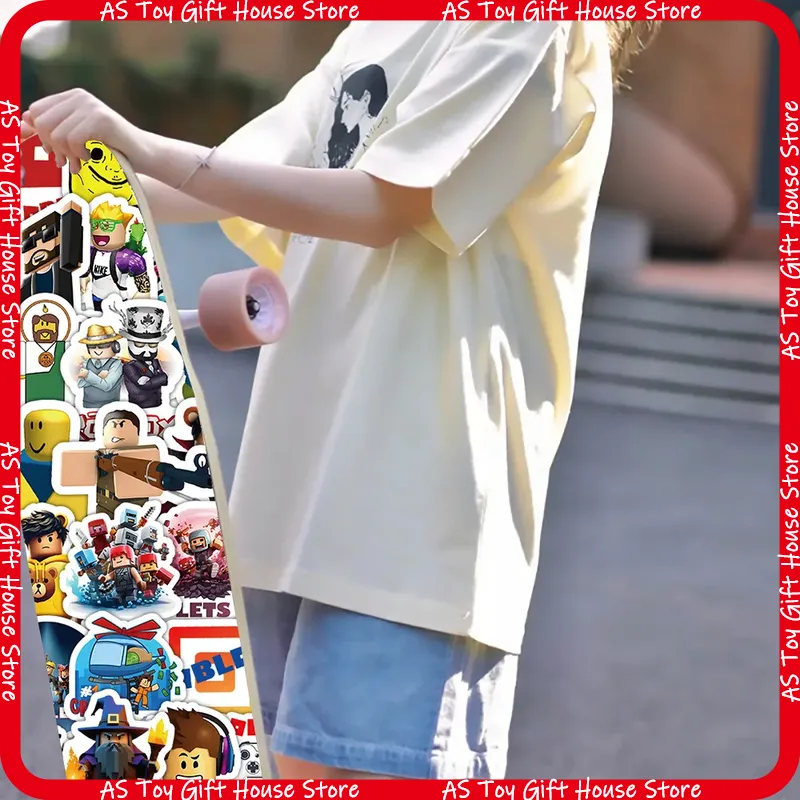 100Pcs Roblox Stickers Cartoon - Gaming Accessories Roblox recension och pris