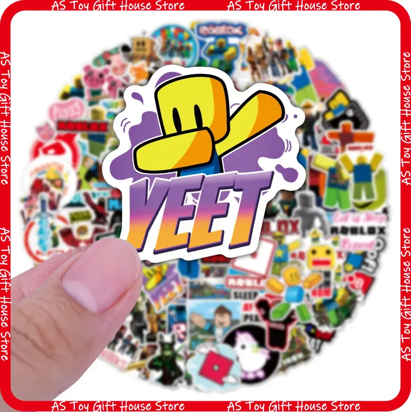 100 Pcs Roblox Stickers Self A - Gaming Accessories Roblox recension och pris