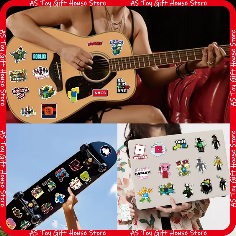 100 Pcs Roblox Stickers Self A - Gaming Accessories Roblox recension och pris