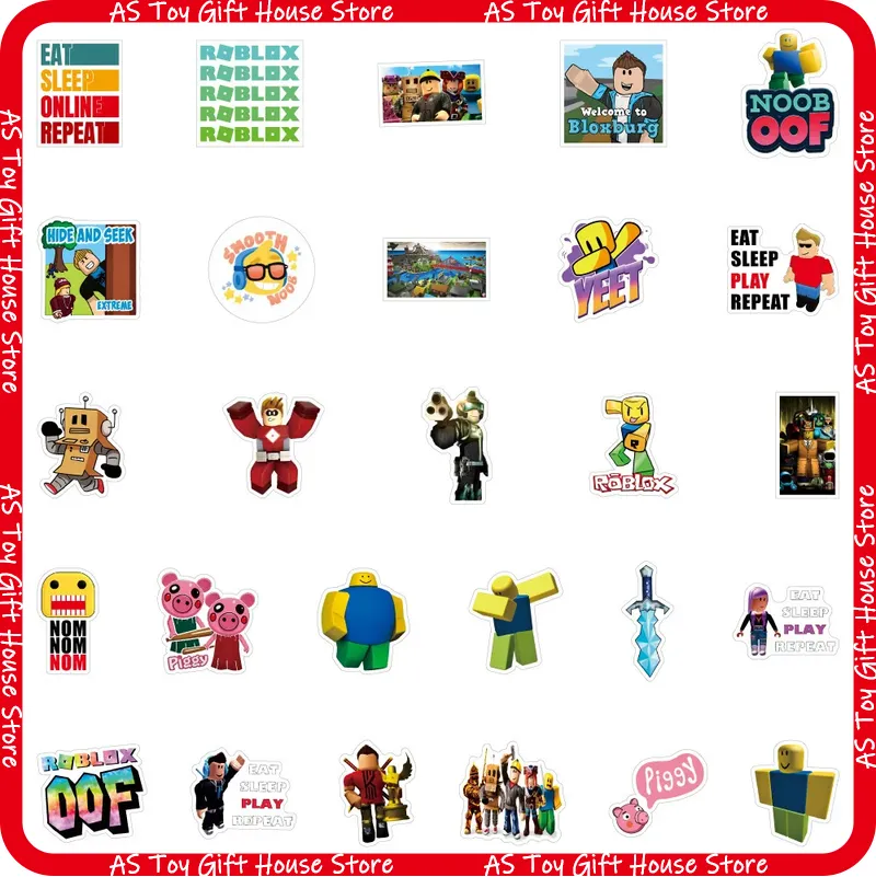 100 Pcs Roblox Stickers Self A - Gaming Accessories Roblox recension och pris