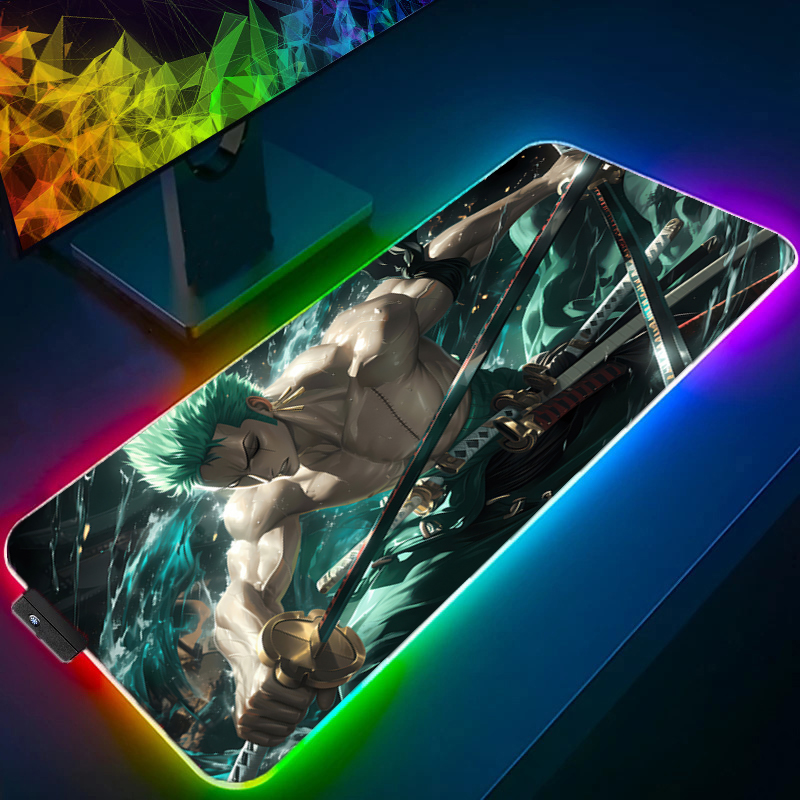 ONE PIECE Zoro Mouse Pad RGB G - Gaming Accessories Rgb recension och pris
