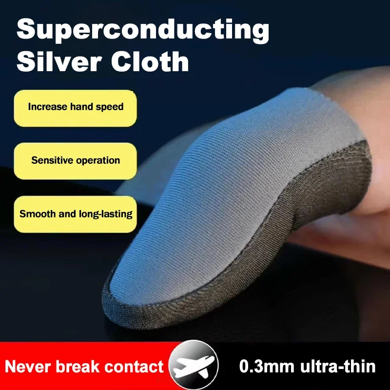 1 Pair NEW Touch Screen Finger - Gaming Accessories For Mobile recension och pris