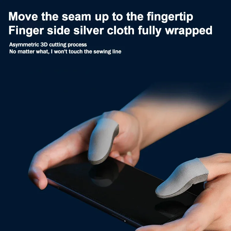 1 Pair NEW Touch Screen Finger - Gaming Accessories For Mobile recension och pris