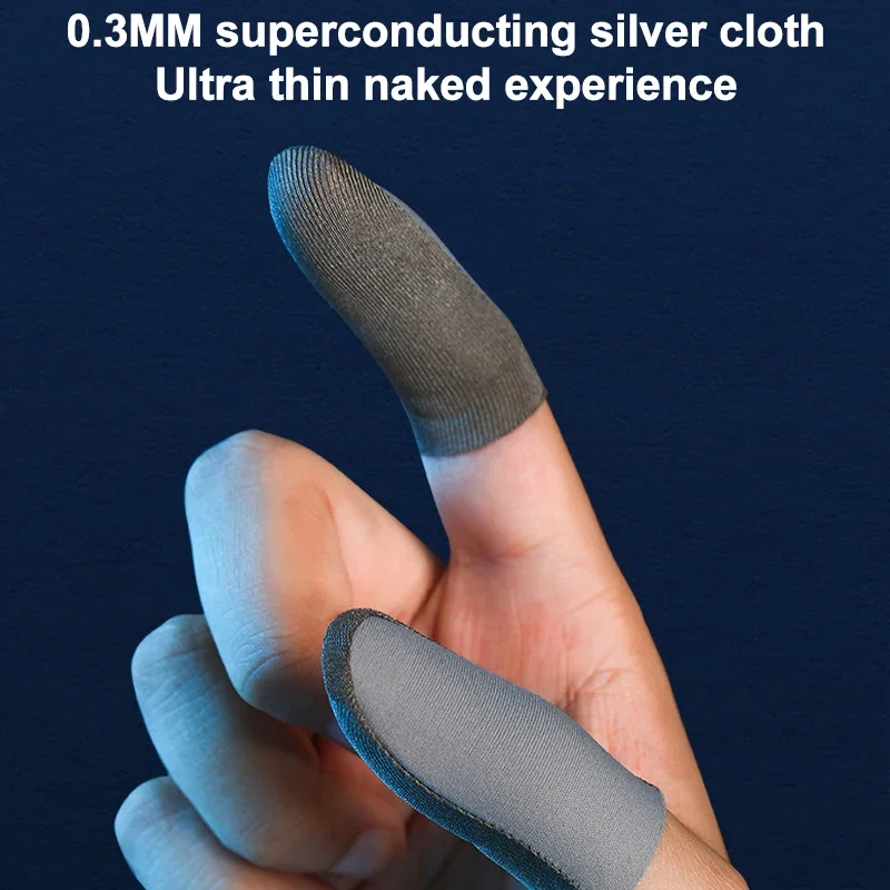 1 Pair NEW Touch Screen Finger - Gaming Accessories For Mobile recension och pris