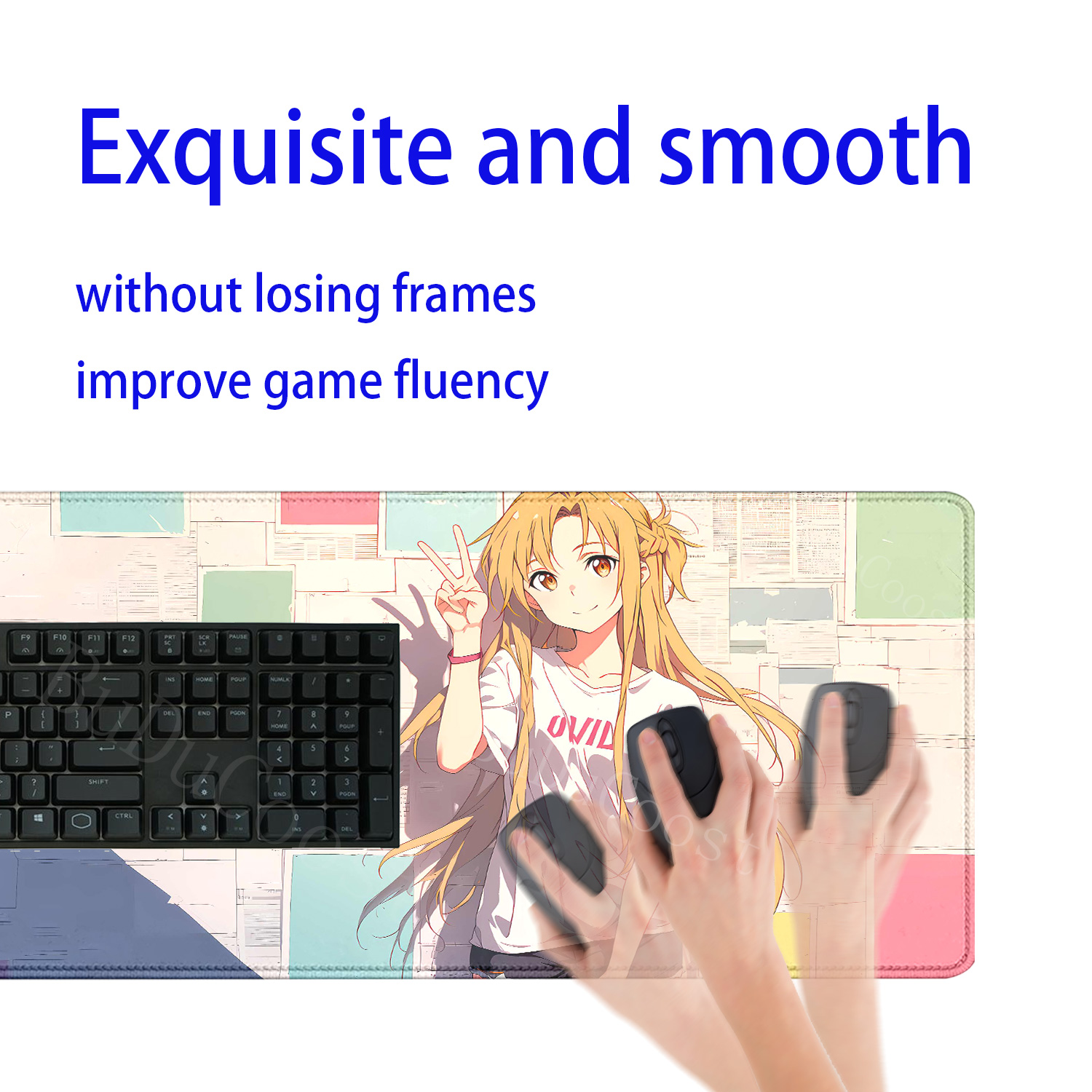 Large Mouse Pad Sword Art Onli - Gaming Accessories Online recension och pris