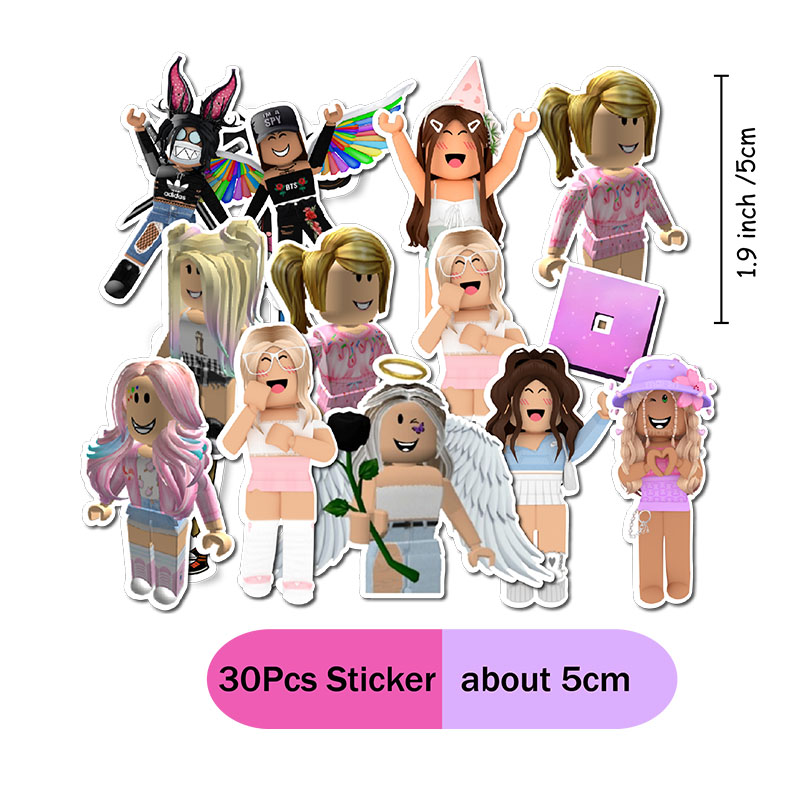 ROBLOXED Stickers Aesthetic Gr - Gaming Accessories Roblox recension och pris