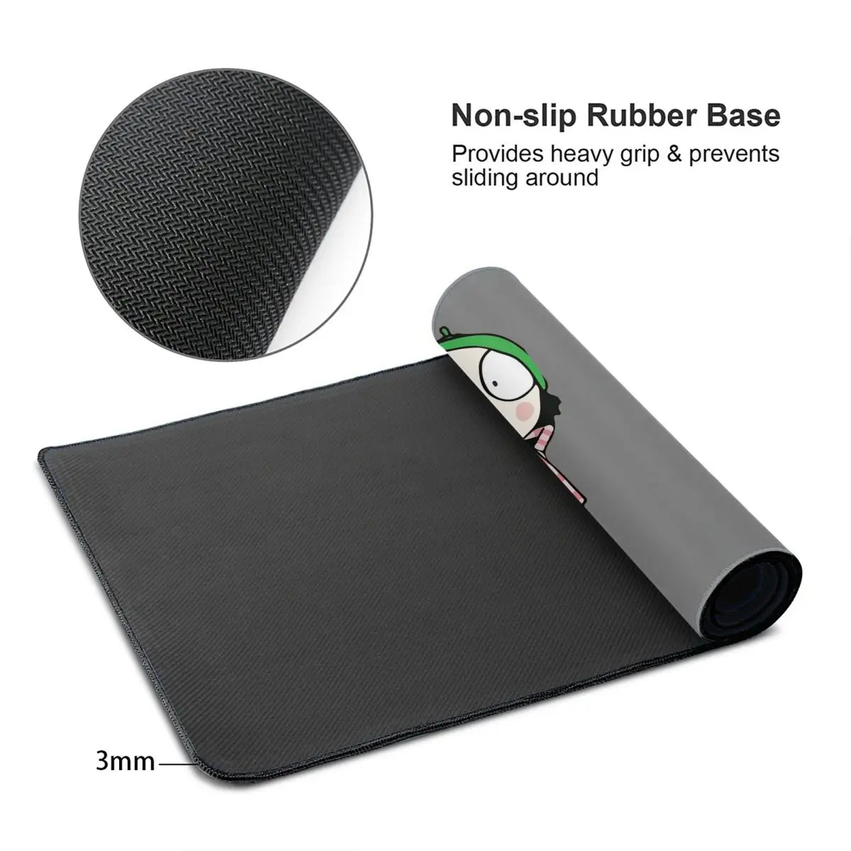 Large Mouse Pad Sarah And Duck - Gaming Accessories To Have recension och pris
