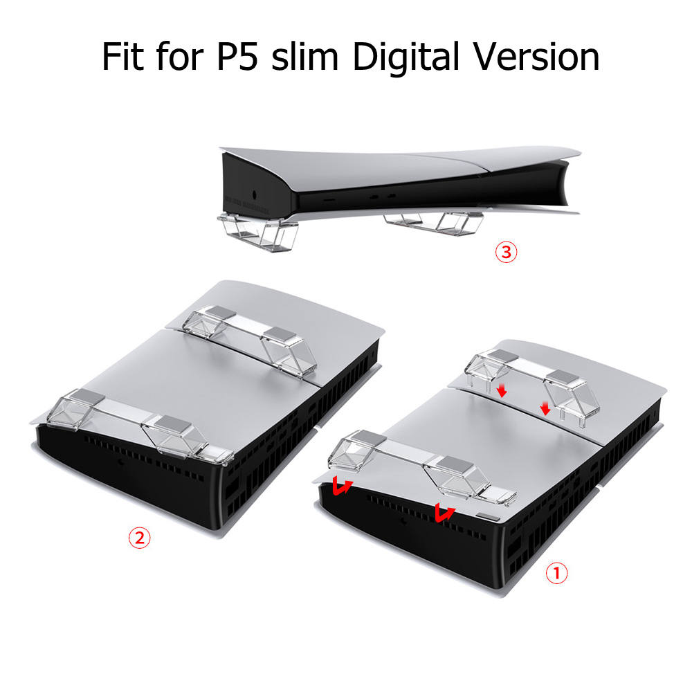 Horizontal Stand for PS5 Slim  - Gaming Accessories For Mobile recension och pris