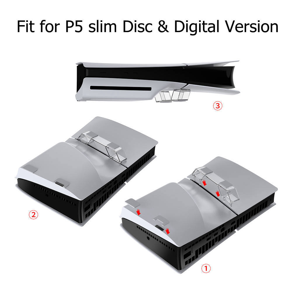 Horizontal Stand for PS5 Slim  - Gaming Accessories For Mobile recension och pris