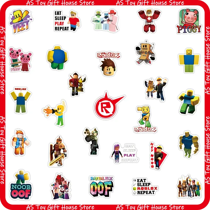 50 Pcs Roblox Waterproof Creat - Gaming Accessories Roblox recension och pris