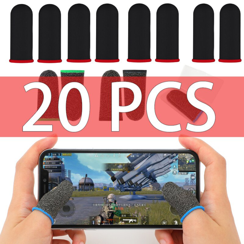 20/40 pcs Finger Sleeve For PU - Gaming Accessories For Mobile recension och pris