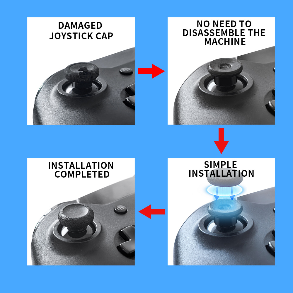 Joystick Replacement Caps for  - Gaming Setup Accessories Xbox recension och pris